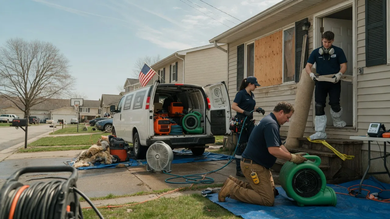 Water Damage Restoration in Lapeer, MI near me